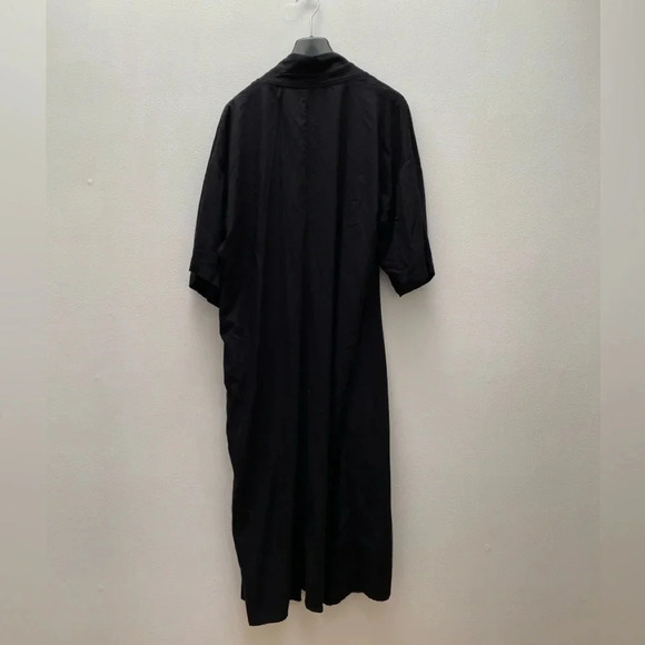 Shaina Mote - Kimono Style Black Wrap Dress - Picture 3 of 6